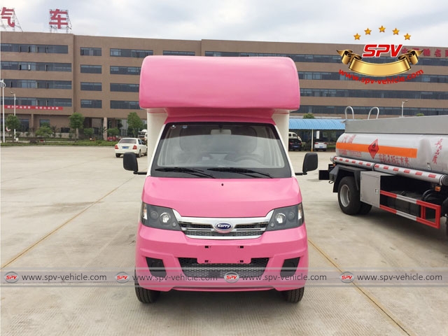 Mobile Vending Truck with Kerry Front View